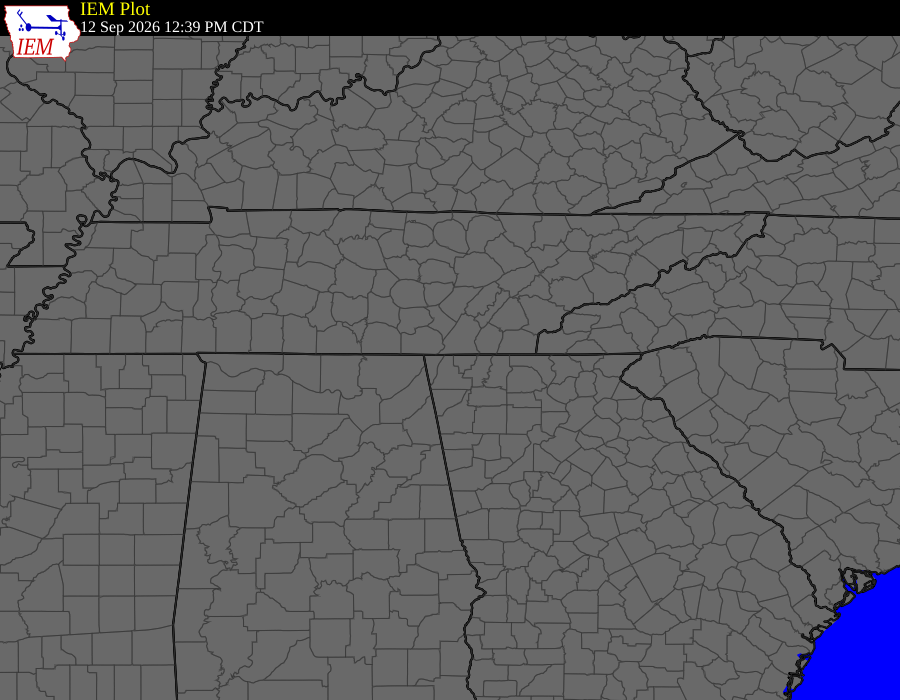 GOES infrared composite over the local area